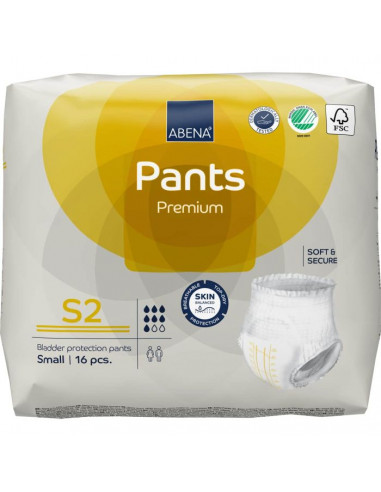 Abena Pants S2 mutandine assorbenti premium 16pz CF