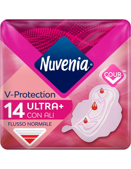 Nuvenia V-Protection assorbenti ultra con ali 14pz