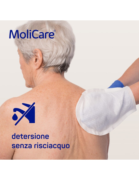 MoliCare Skin manopole detergenti con aloe vera 8pz